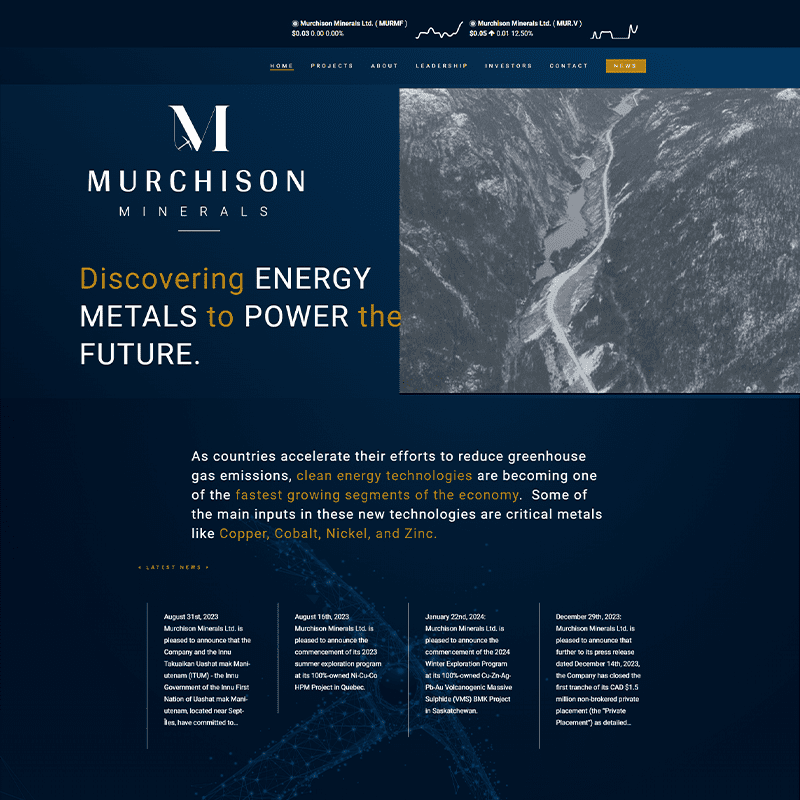Murchison Minerals Home Page